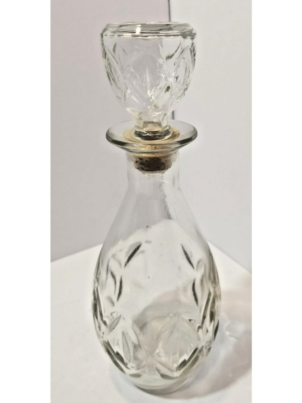 Vintage Jim Beam Clear Glass Decanter